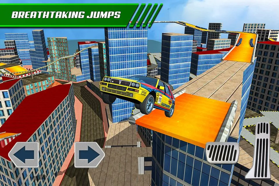 Roof Jumping Car Parking Games | Indus Appstore | Screenshot