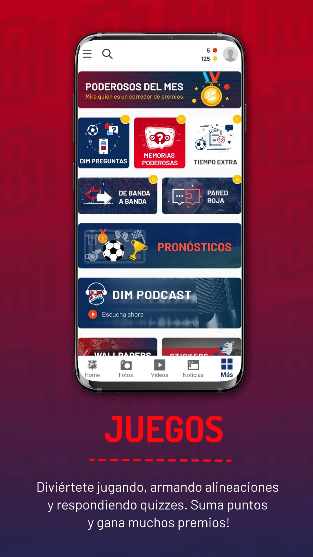 Hincha DIM Oficial | Indus Appstore | Screenshot