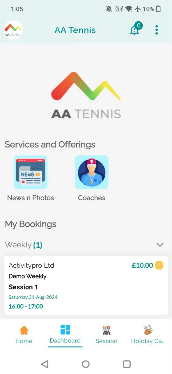 AA Tennis | Indus Appstore | Screenshot