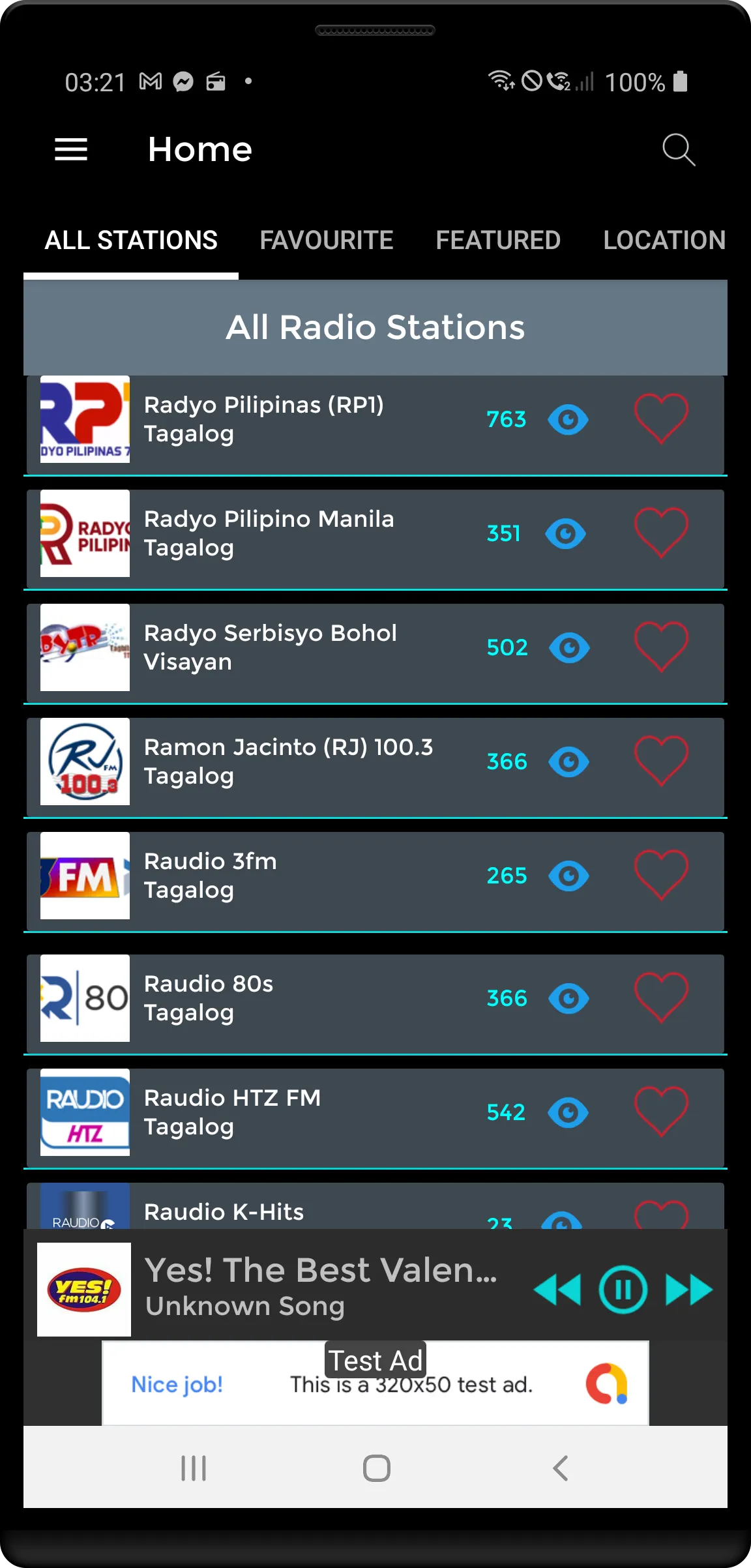 PH Radio - Filipino Radios | Indus Appstore | Screenshot