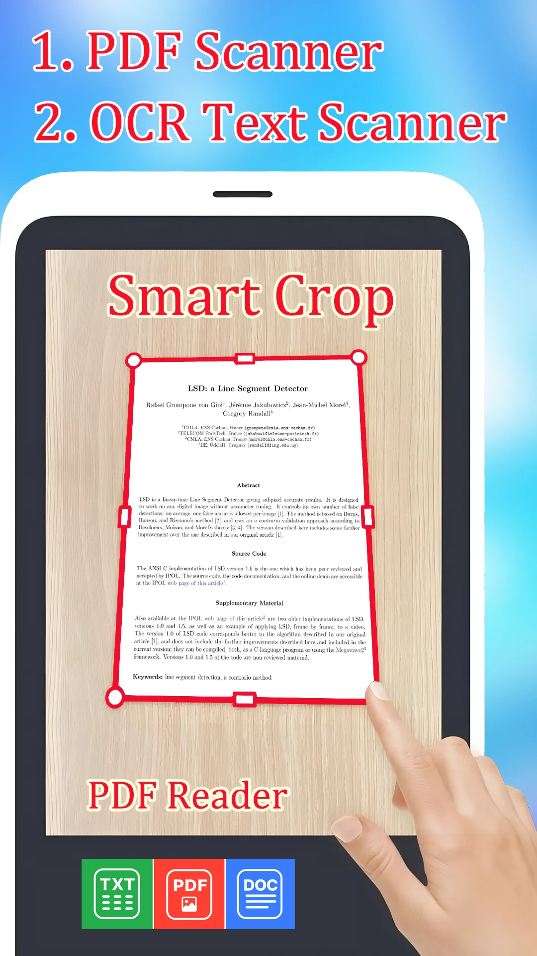 Auto OCR - PDF Scanner, DOC | Indus Appstore | Screenshot