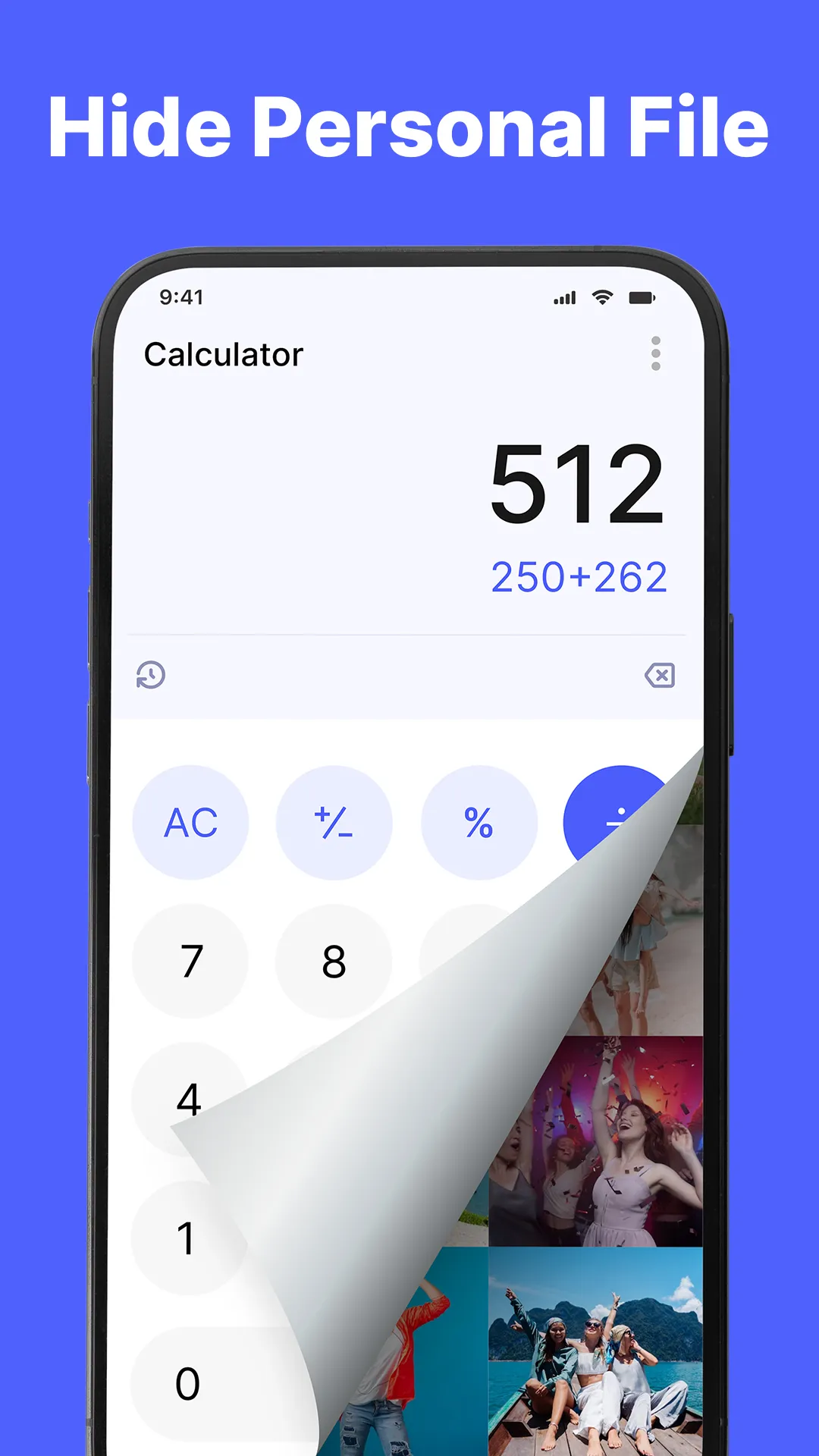 Calculator - hide photos, apps | Indus Appstore | Screenshot