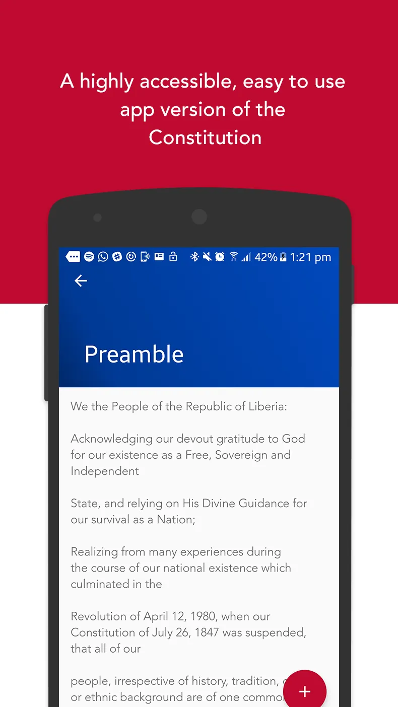 1986 Constitution of Liberia | Indus Appstore | Screenshot