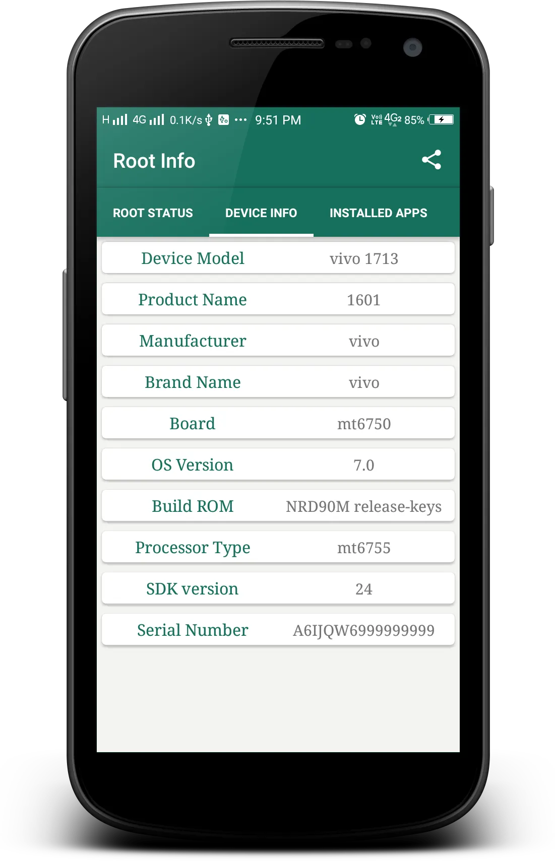 Root Info | Indus Appstore | Screenshot