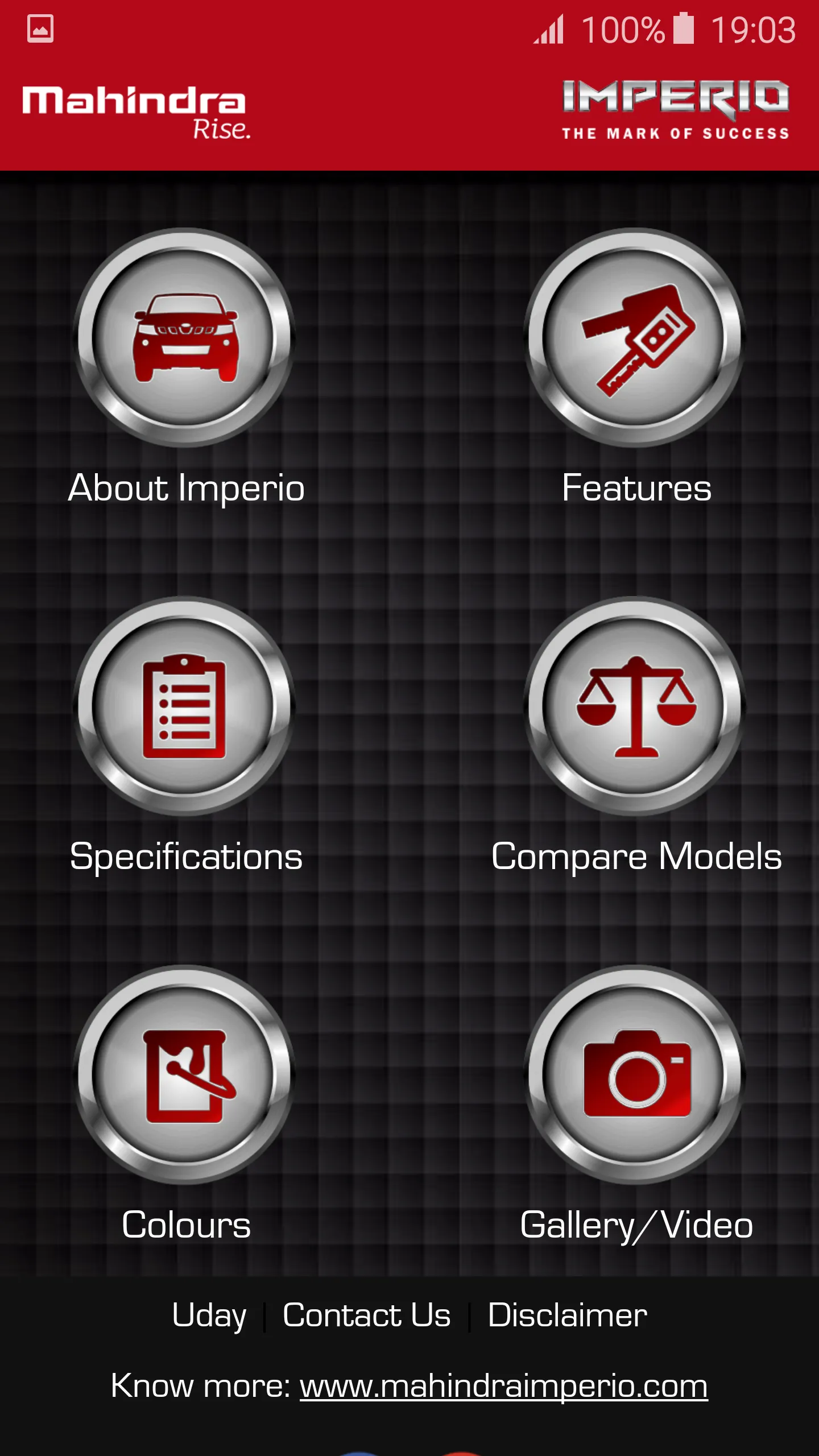 Mahindra Imperio | Indus Appstore | Screenshot