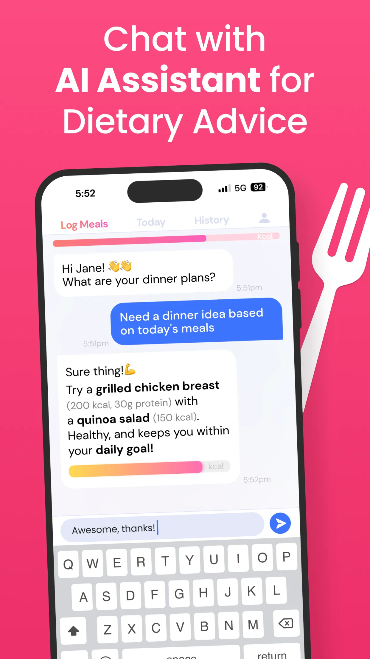 AI Calorie Counter - Lose It! | Indus Appstore | Screenshot