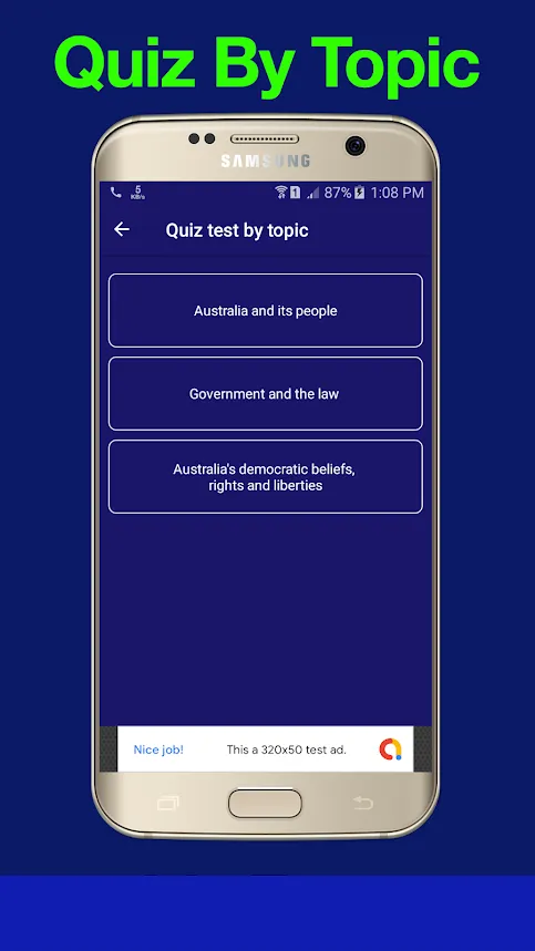 Australian Citizenship Test | Indus Appstore | Screenshot