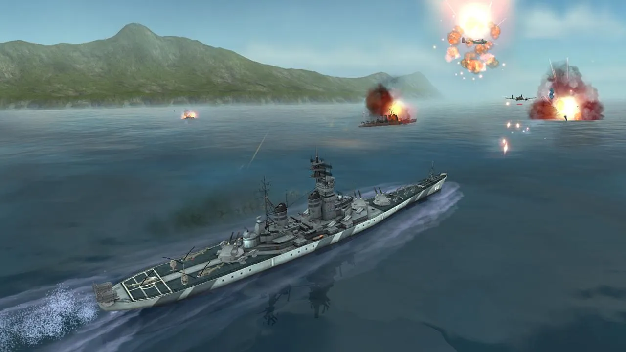 WARSHIP BATTLE:3D World War II | Indus Appstore | Screenshot