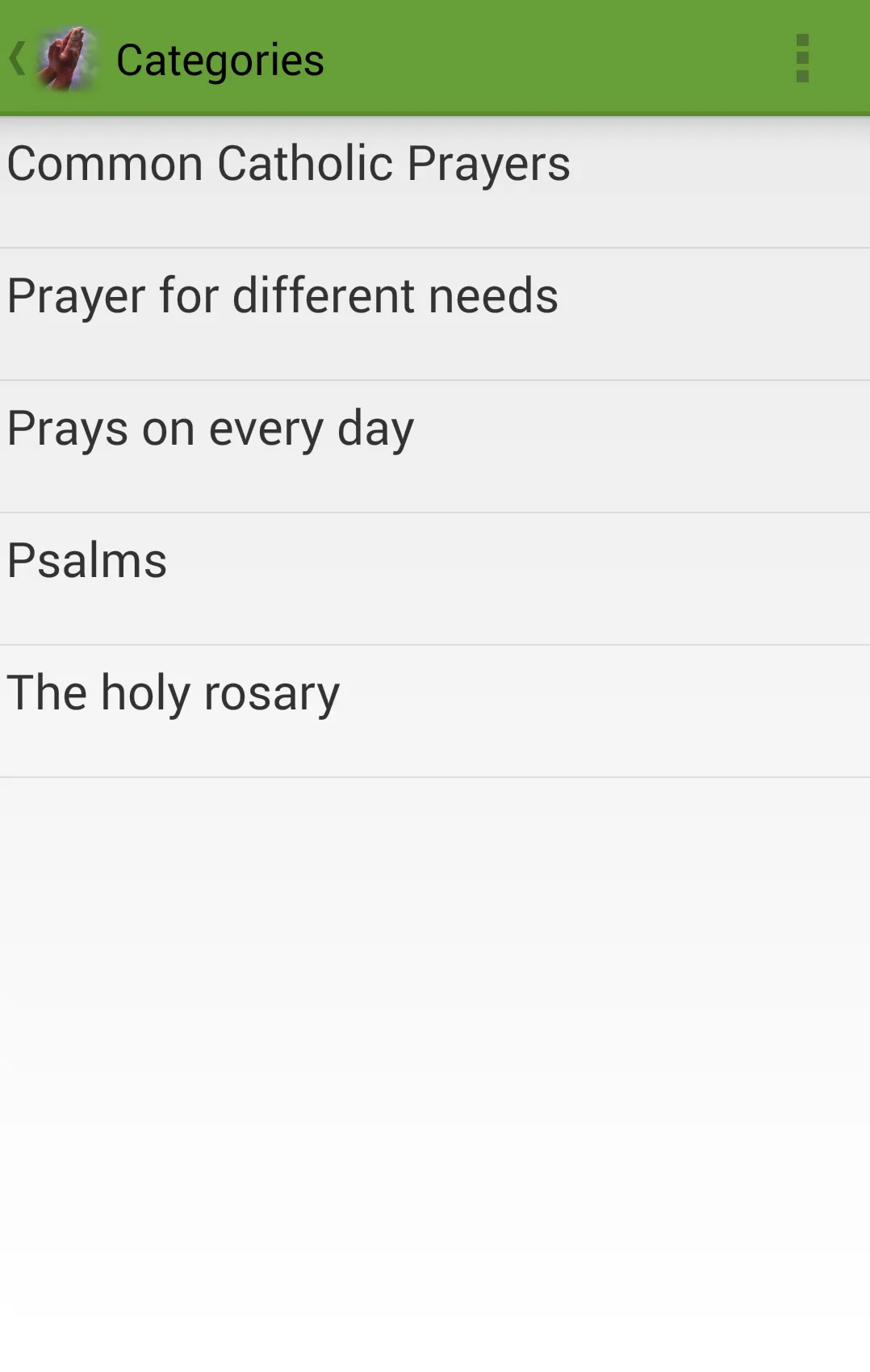 Catholic Prayer | Indus Appstore | Screenshot