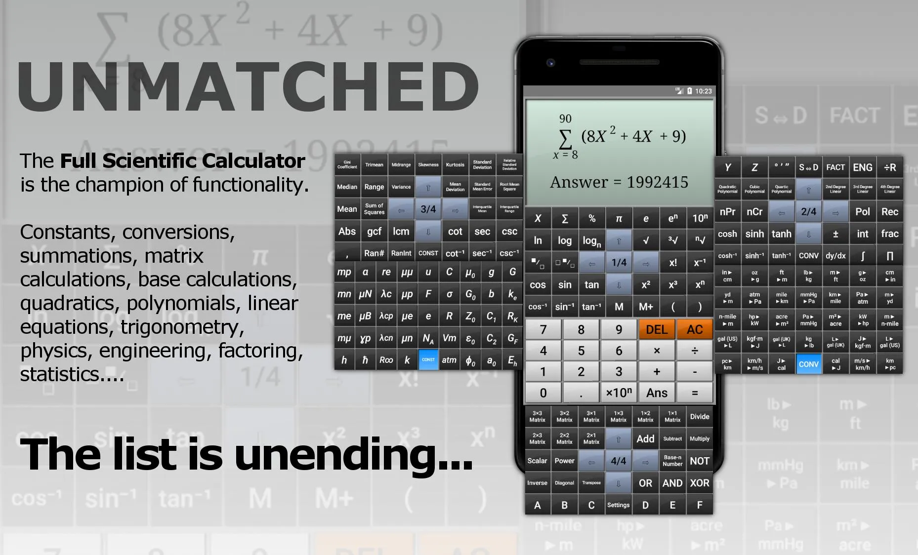 Full Scientific Calculator | Indus Appstore | Screenshot