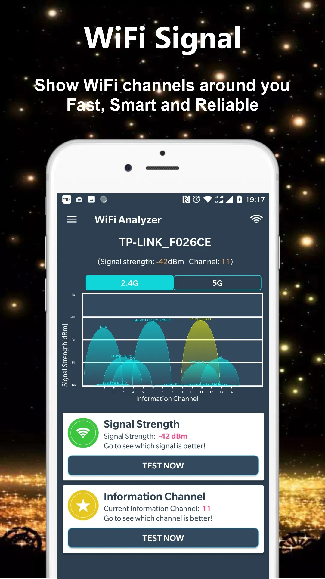 WiFi Analyzer: Analyze Network | Indus Appstore | Screenshot