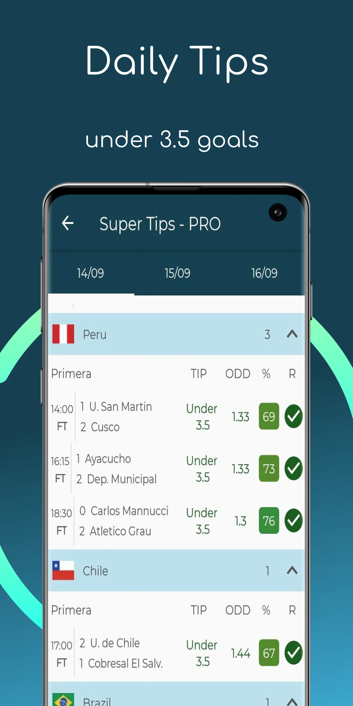 Super Tips: Goals Predictions | Indus Appstore | Screenshot