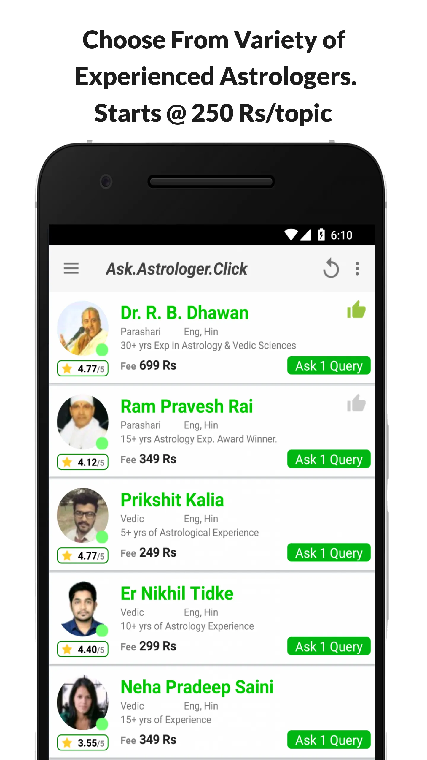 AstrosXP: Chat Query | Indus Appstore | Screenshot