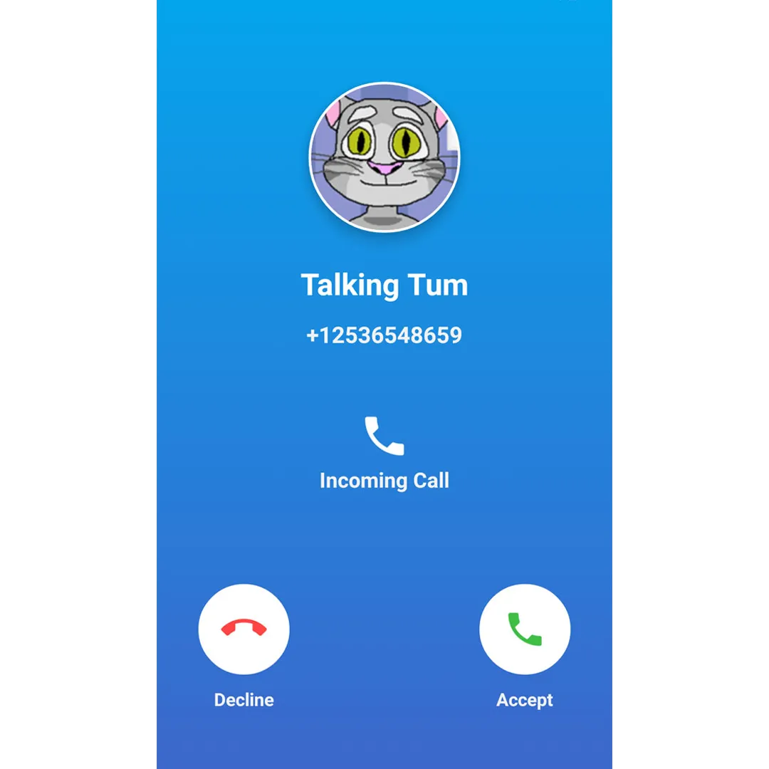 Talk Cat Call Fake | Indus Appstore | Screenshot