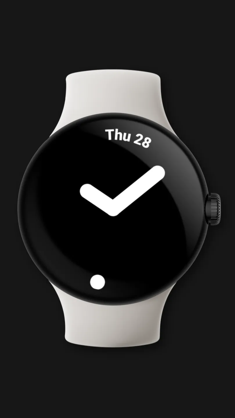 Minimal Watch Face | Indus Appstore | Screenshot