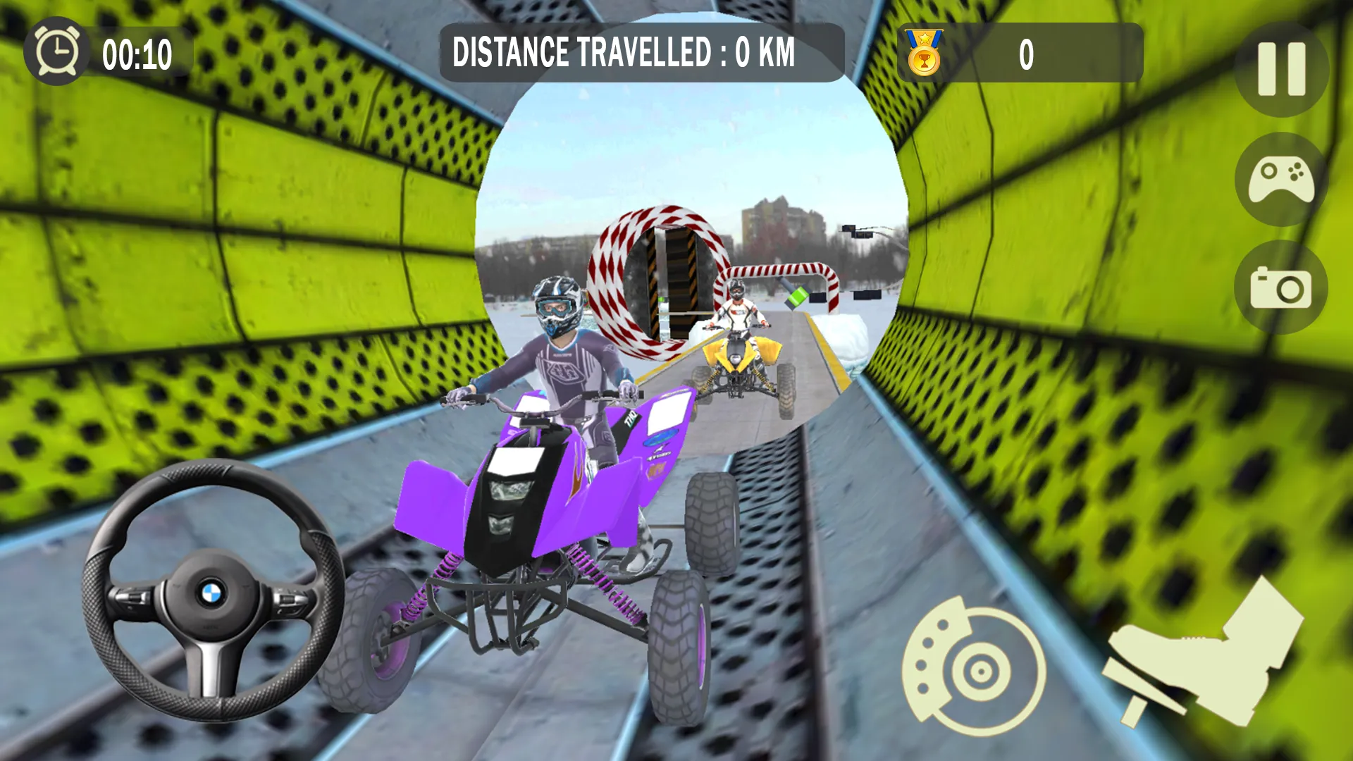 Impossible Snow ATV Bike Stunt | Indus Appstore | Screenshot