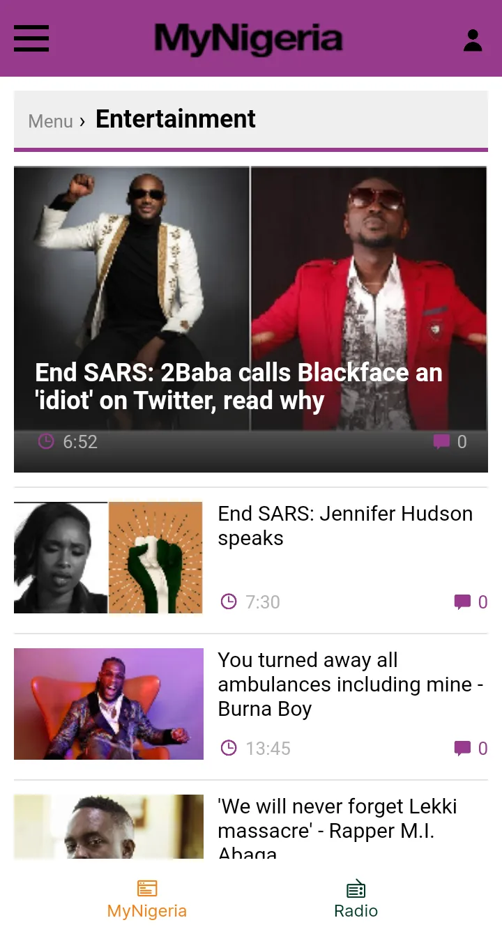 MyNigeria News and Radio | Indus Appstore | Screenshot