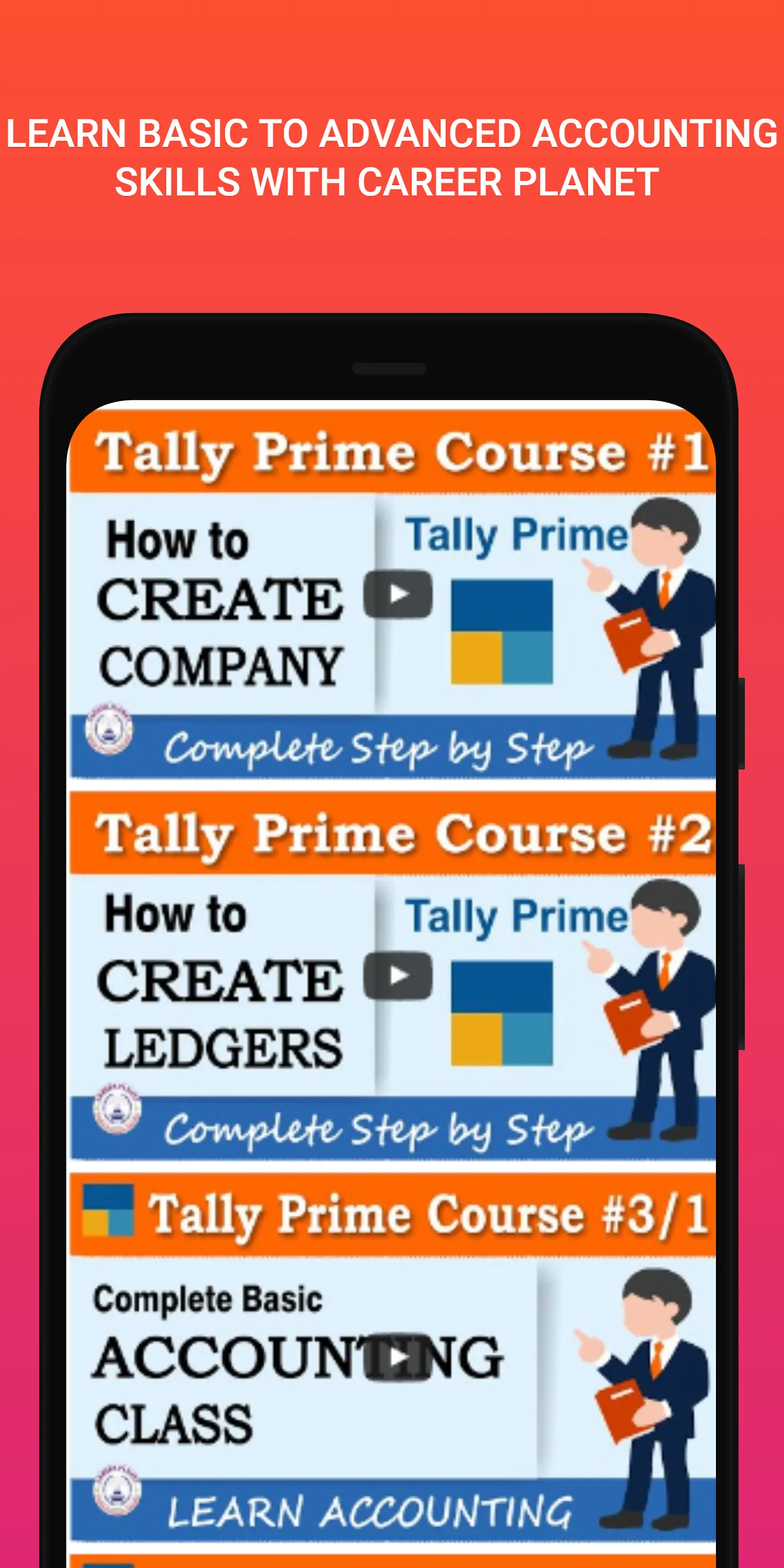 Tally GST Course Career Planet | Indus Appstore | Screenshot