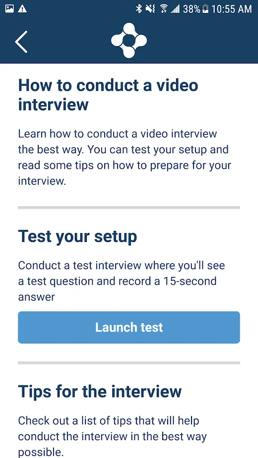 Kaizen Recruit Video Interview | Indus Appstore | Screenshot