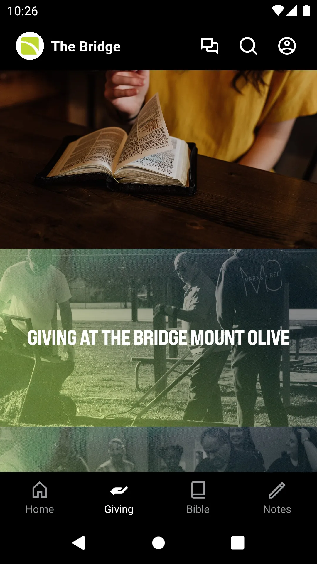 Bridge Church NC | Indus Appstore | Screenshot