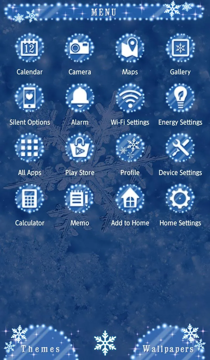 Snowflakes | Indus Appstore | Screenshot