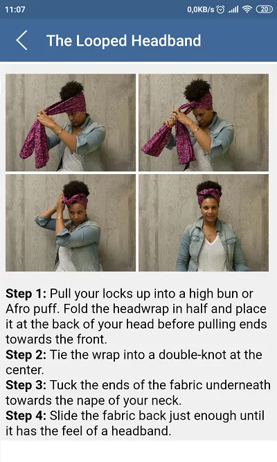 How to Tie A Head Scarf | Indus Appstore | Screenshot