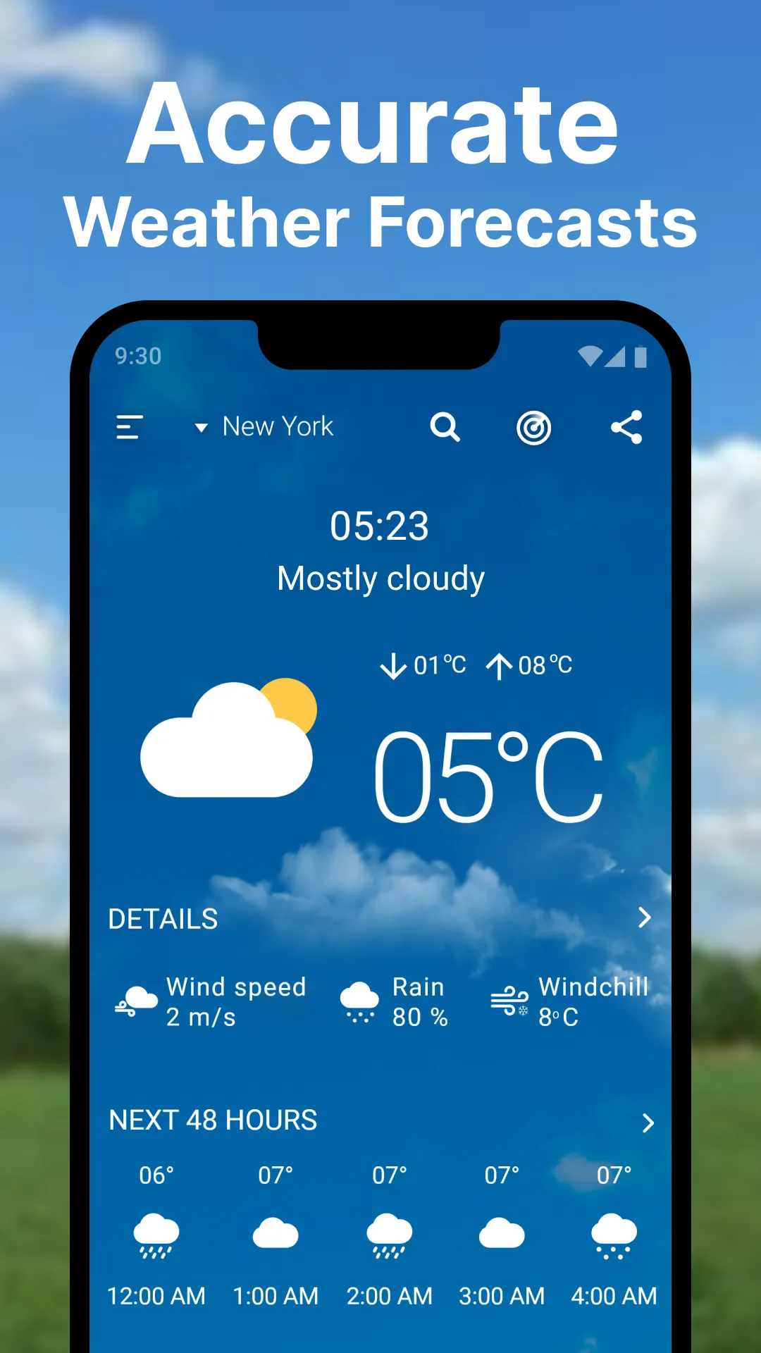 Weather forecast: Live Radar | Indus Appstore | Screenshot