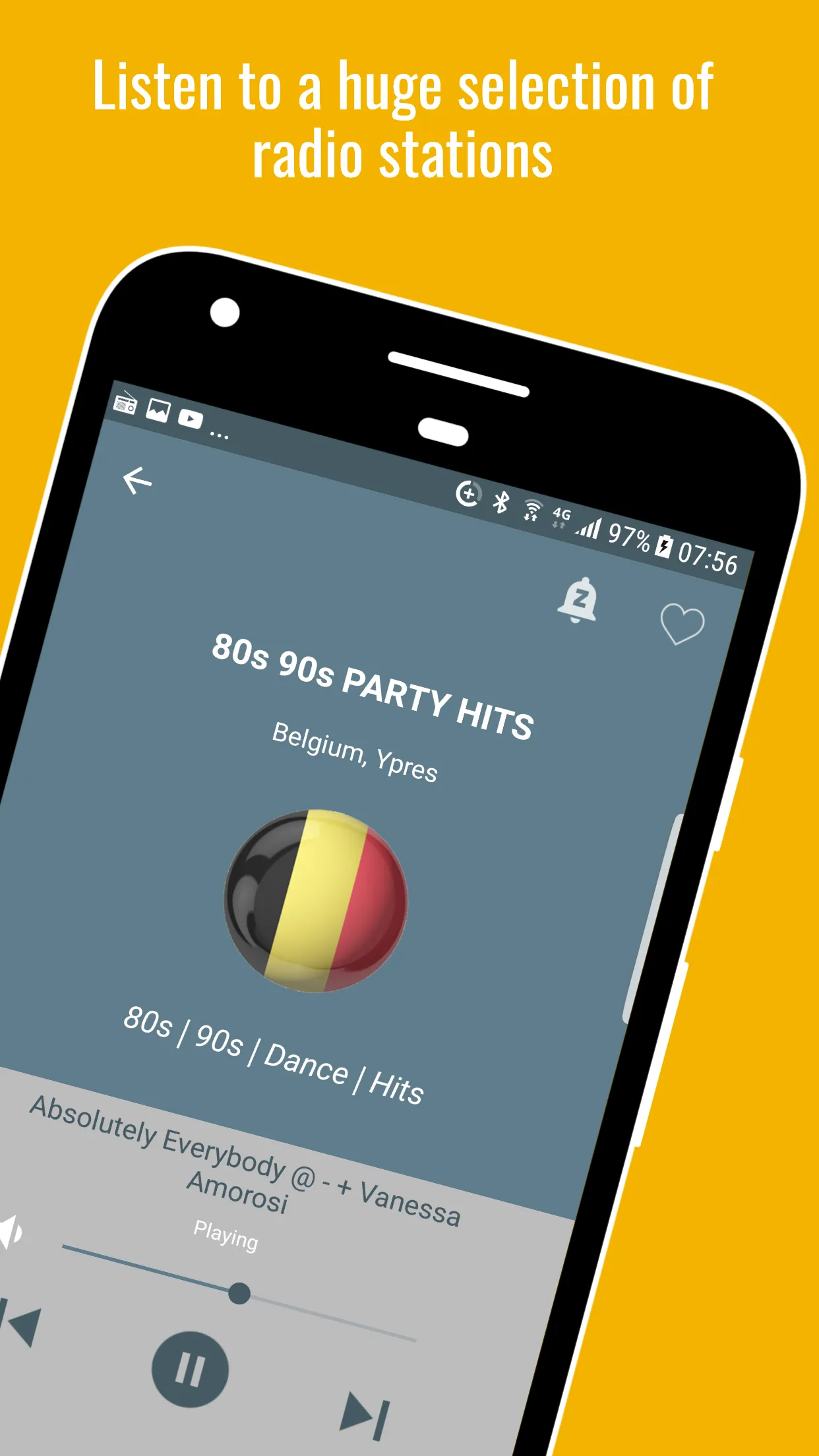 Belgium Radio Stations | Indus Appstore | Screenshot