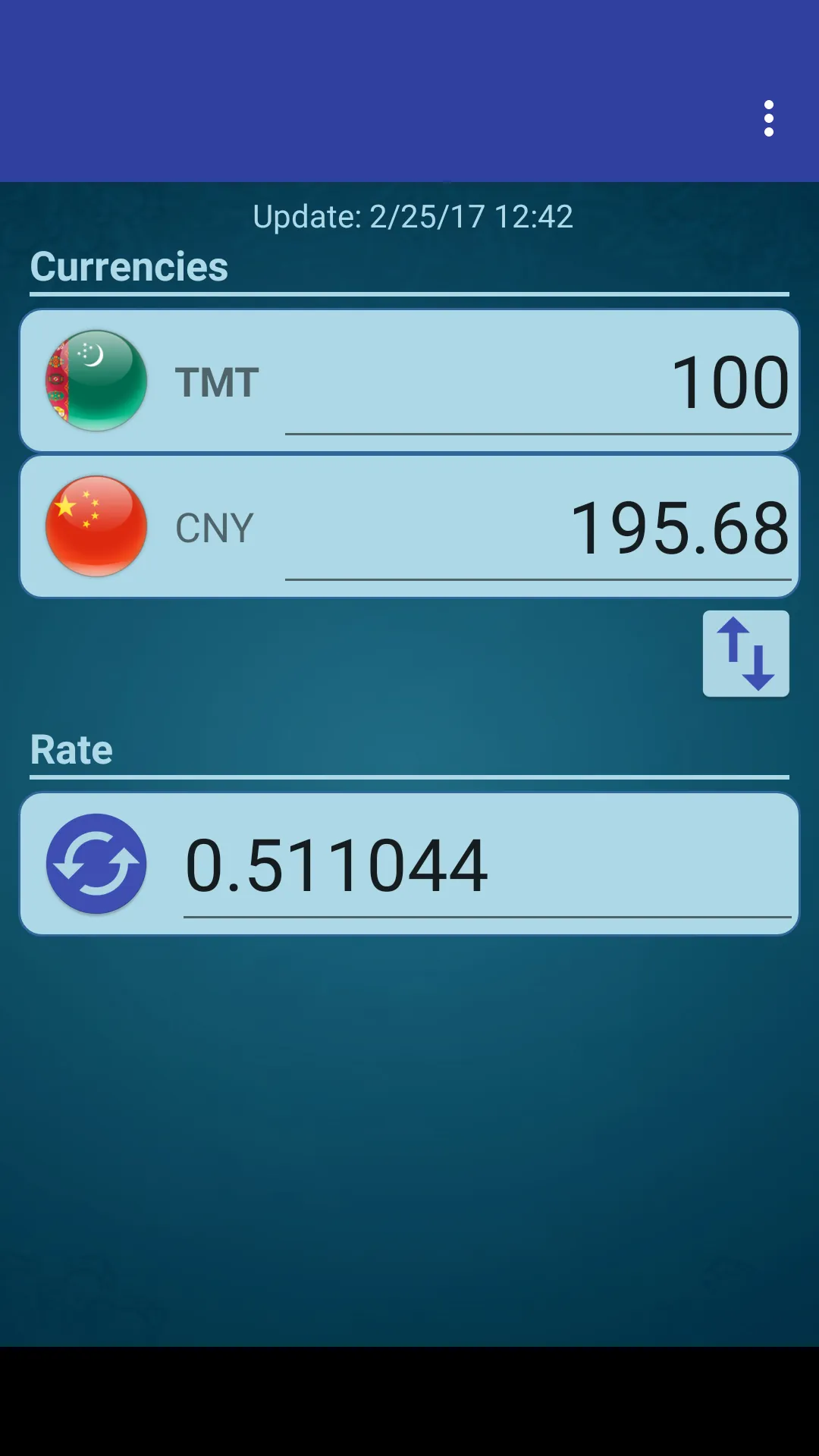 CHN Yuan x Turkmenist. N Manat | Indus Appstore | Screenshot