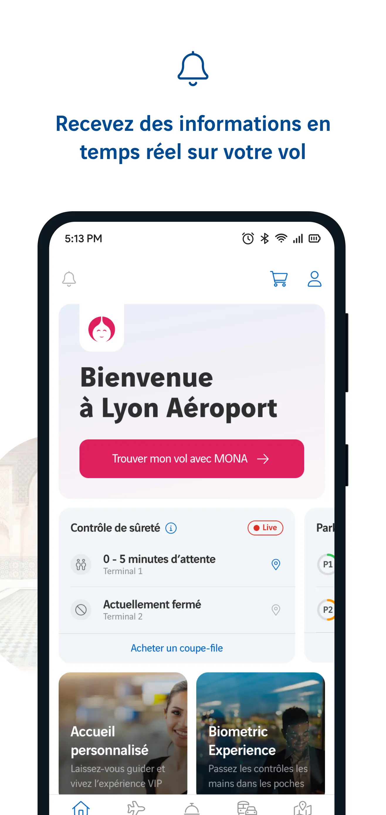 Lyon Aéroport | Indus Appstore | Screenshot