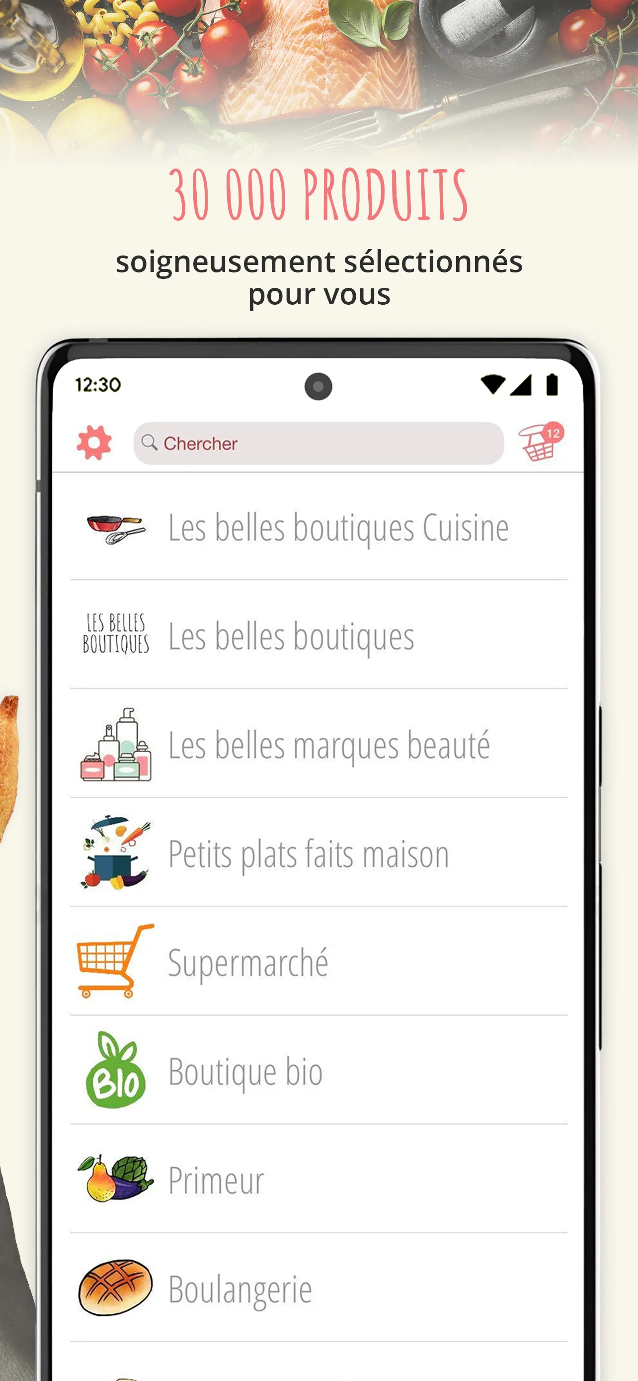 La Belle Vie: courses en ligne | Indus Appstore | Screenshot