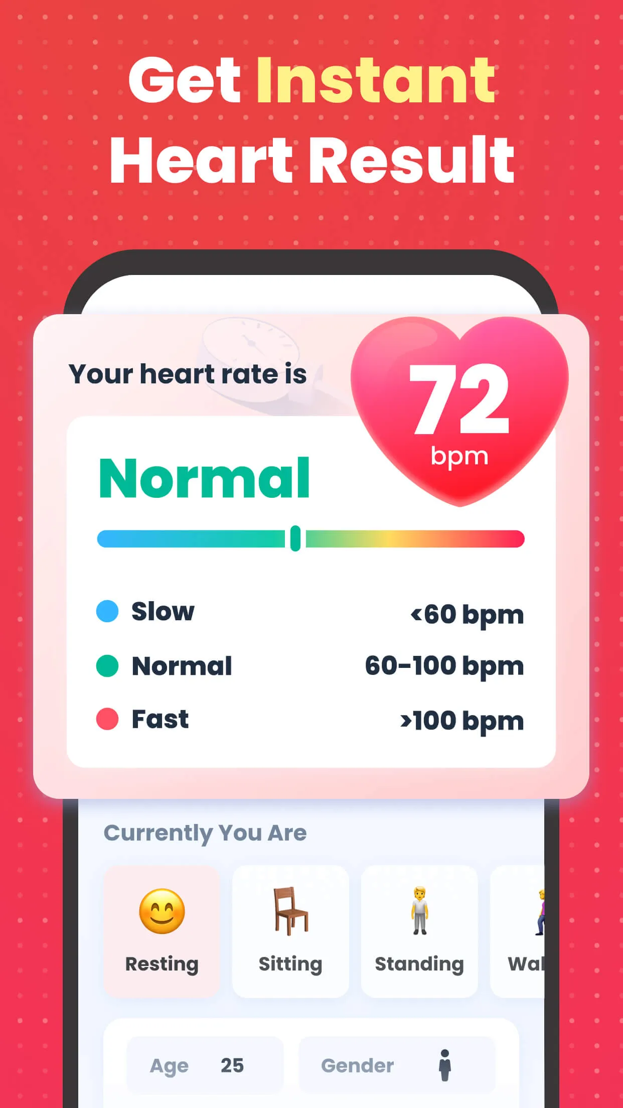 Heart Rate: Heart Rate Monitor | Indus Appstore | Screenshot