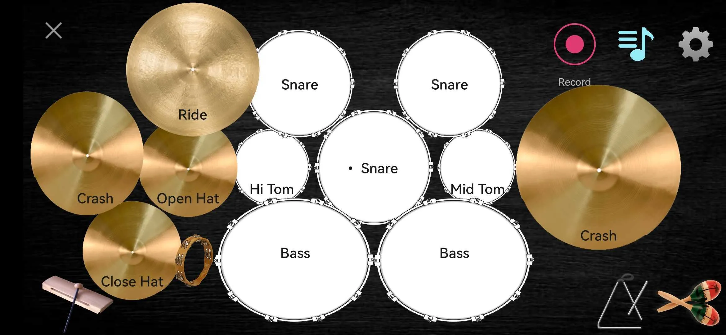 Drum Kit (Drums) | Indus Appstore | Screenshot