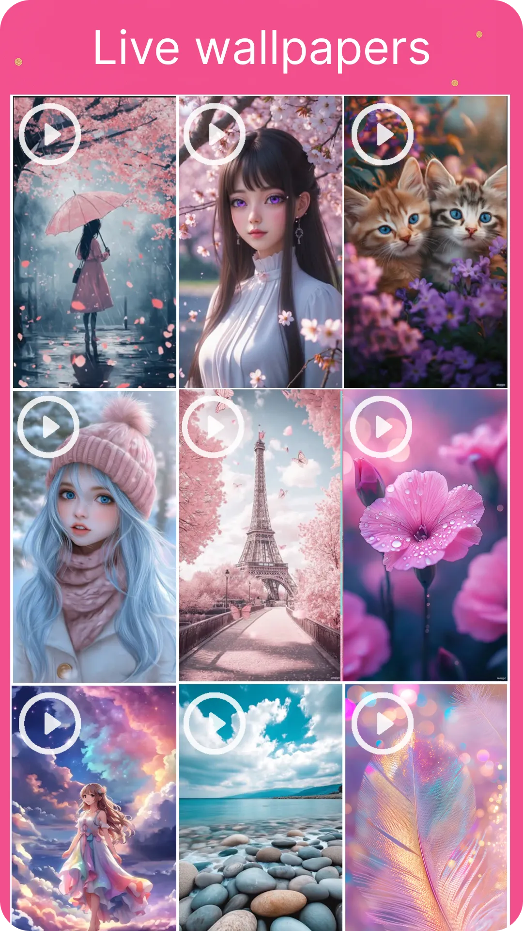 Cute Girly Wallpapers | Indus Appstore | Screenshot