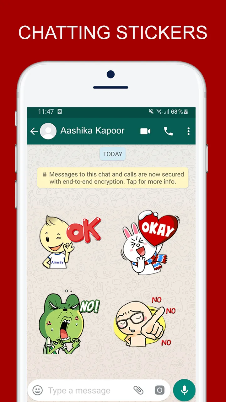 Chatting Stickers For Whatsapp | Indus Appstore | Screenshot