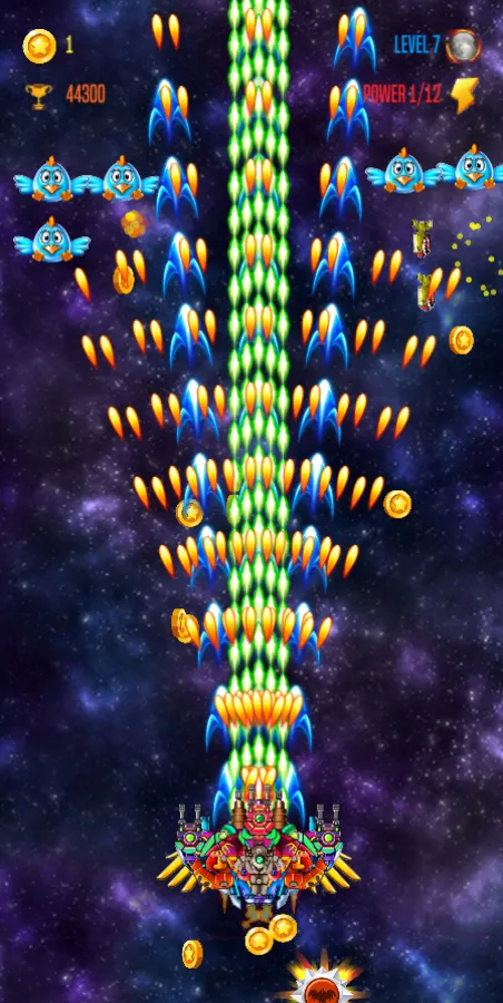 Chicken Attack Galaxy | Indus Appstore | Screenshot