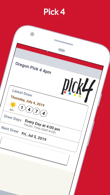 Oregon Lottery Results | Indus Appstore | Screenshot