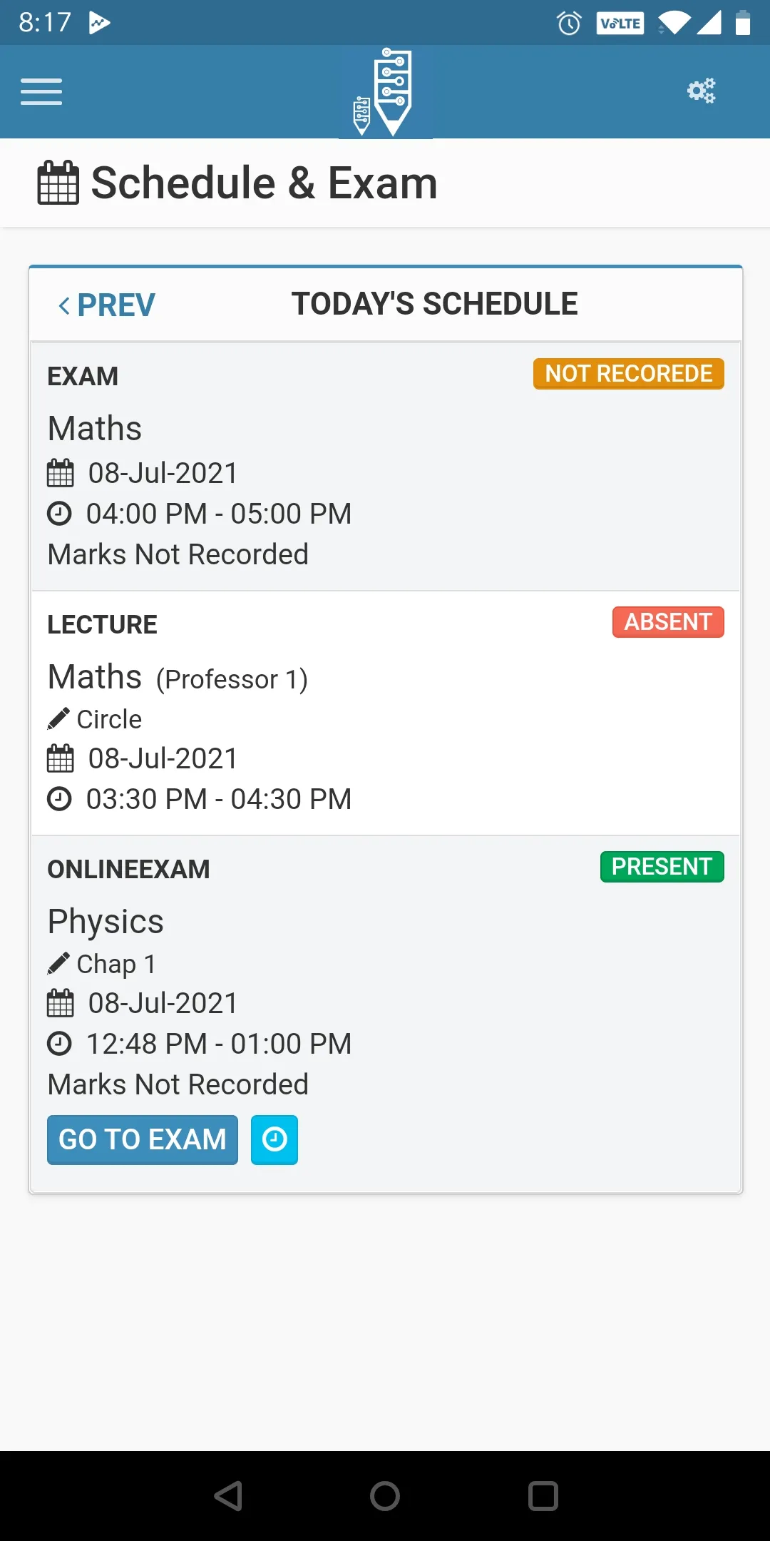 Class Matrix | Indus Appstore | Screenshot