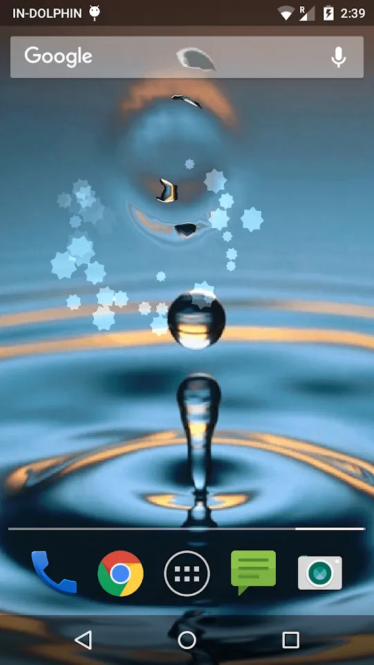 Finger Touch Water Droplet | Indus Appstore | Screenshot