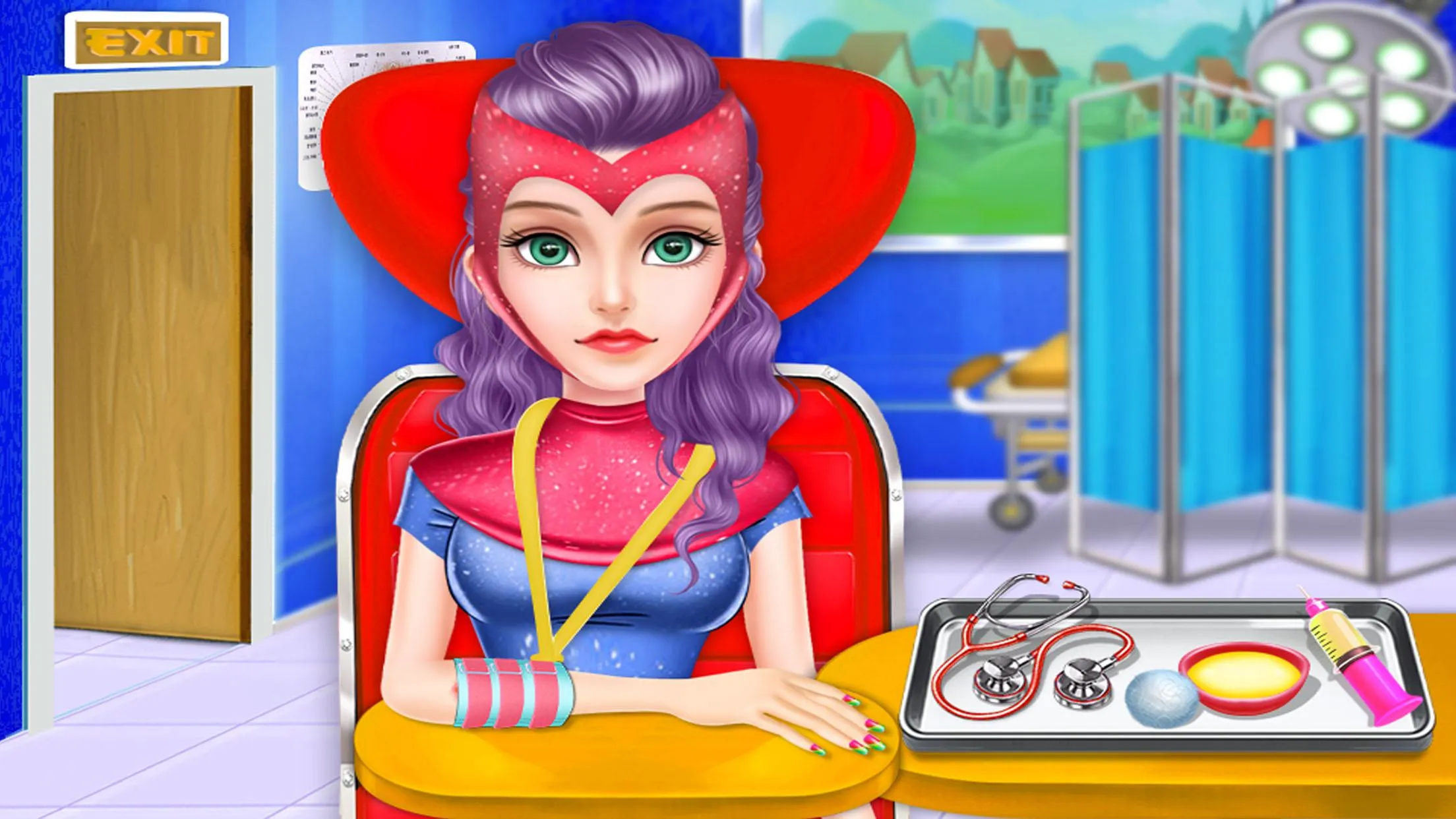 Superheroes Doctor Surgery Sim | Indus Appstore | Screenshot