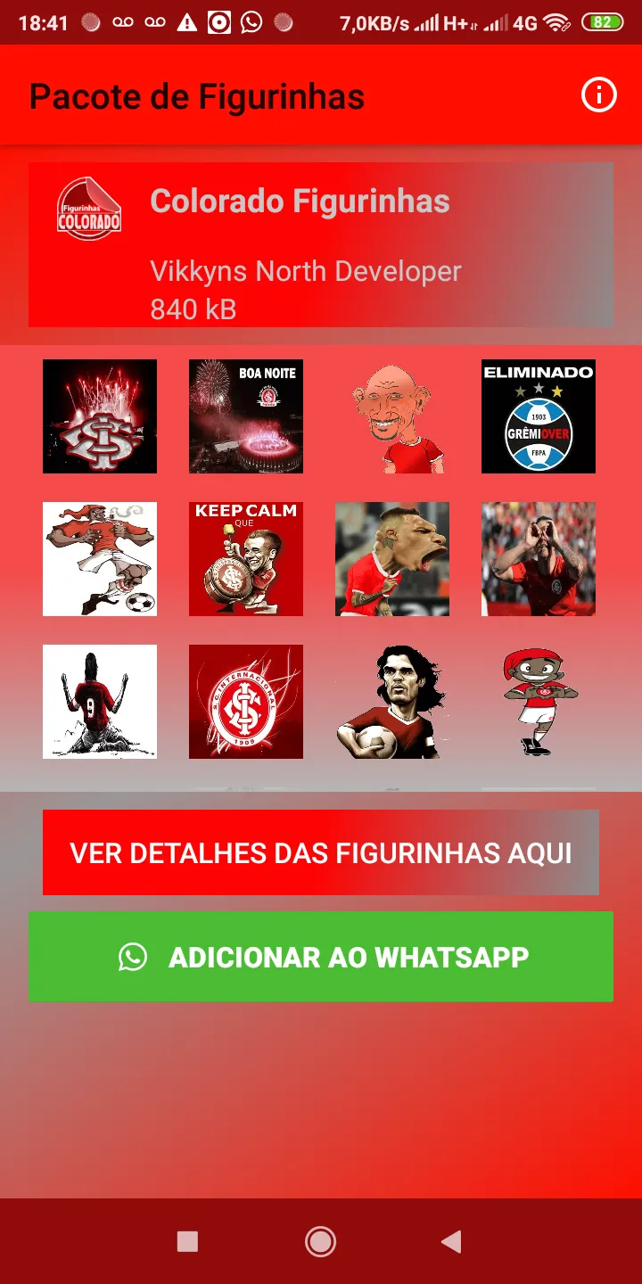 Figurinhas do Colorado | Indus Appstore | Screenshot