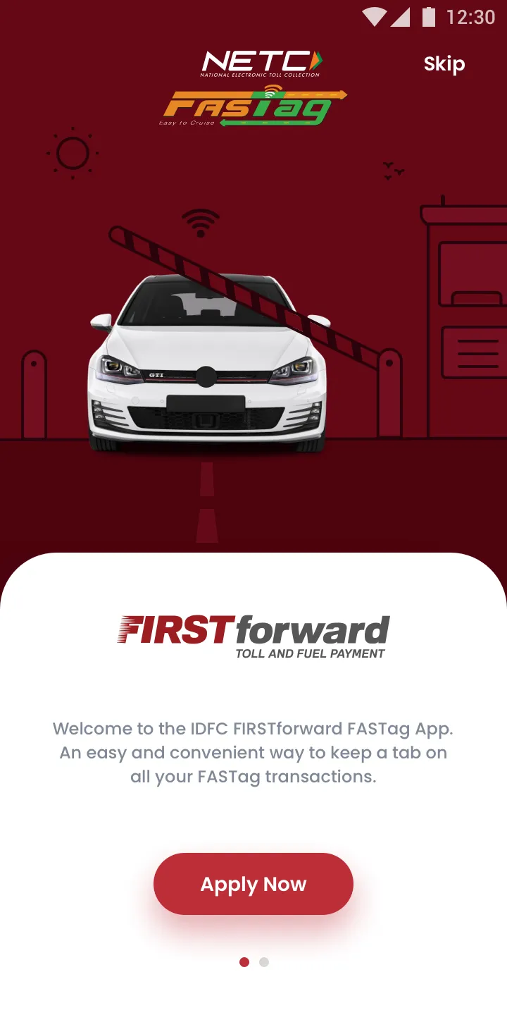 IDFC FIRST Bank FASTag | Indus Appstore | Screenshot
