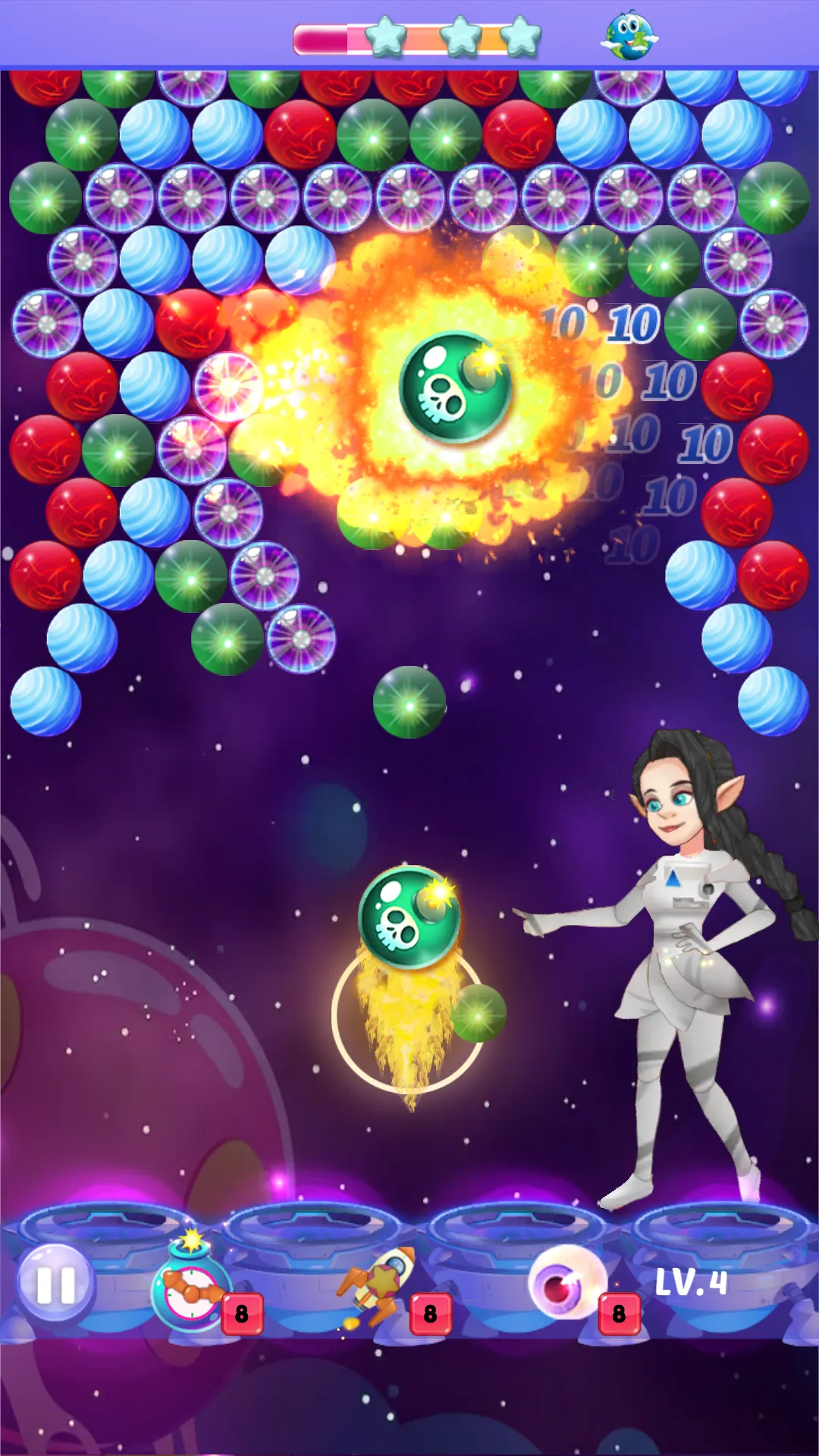 Bubble Pop Star Adventure | Indus Appstore | Screenshot