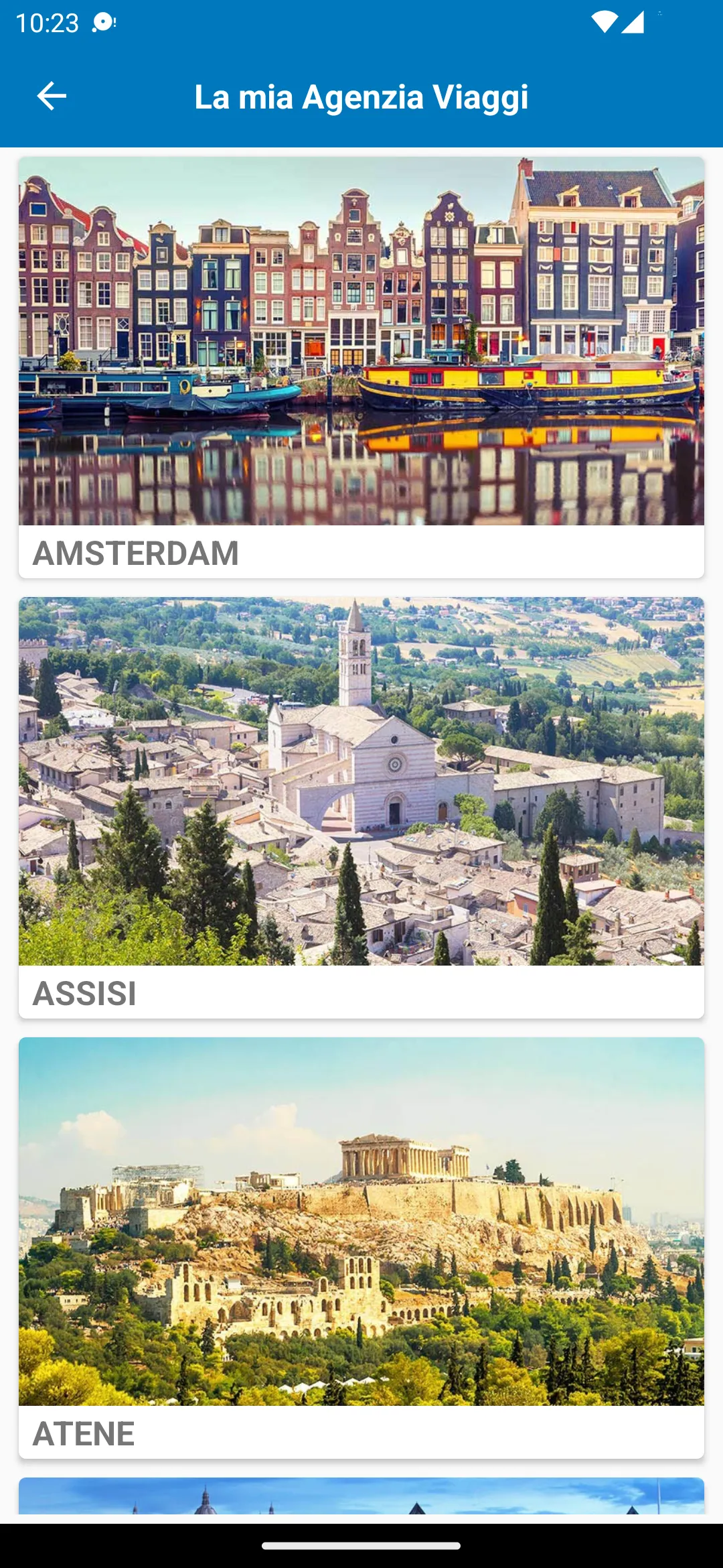 La mia Agenzia Viaggi | Indus Appstore | Screenshot