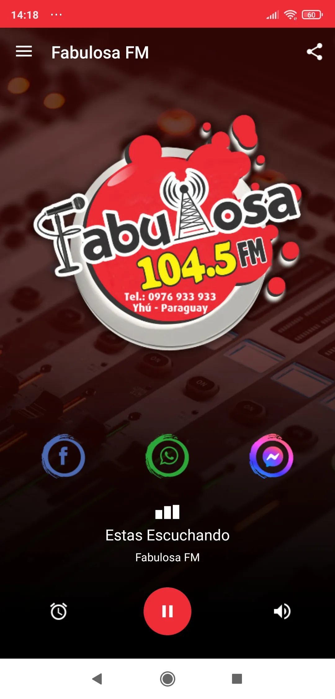 Radio Fabulosa FM 104.5 | Indus Appstore | Screenshot