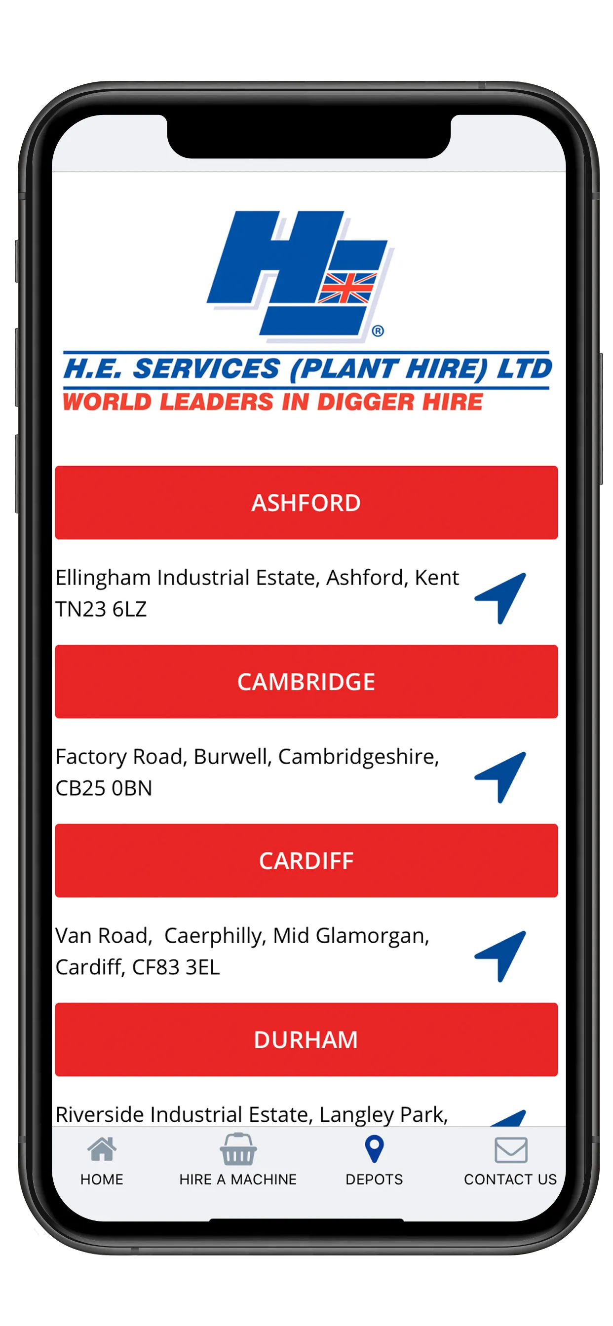 H. E. Services (Plant Hire) Lt | Indus Appstore | Screenshot