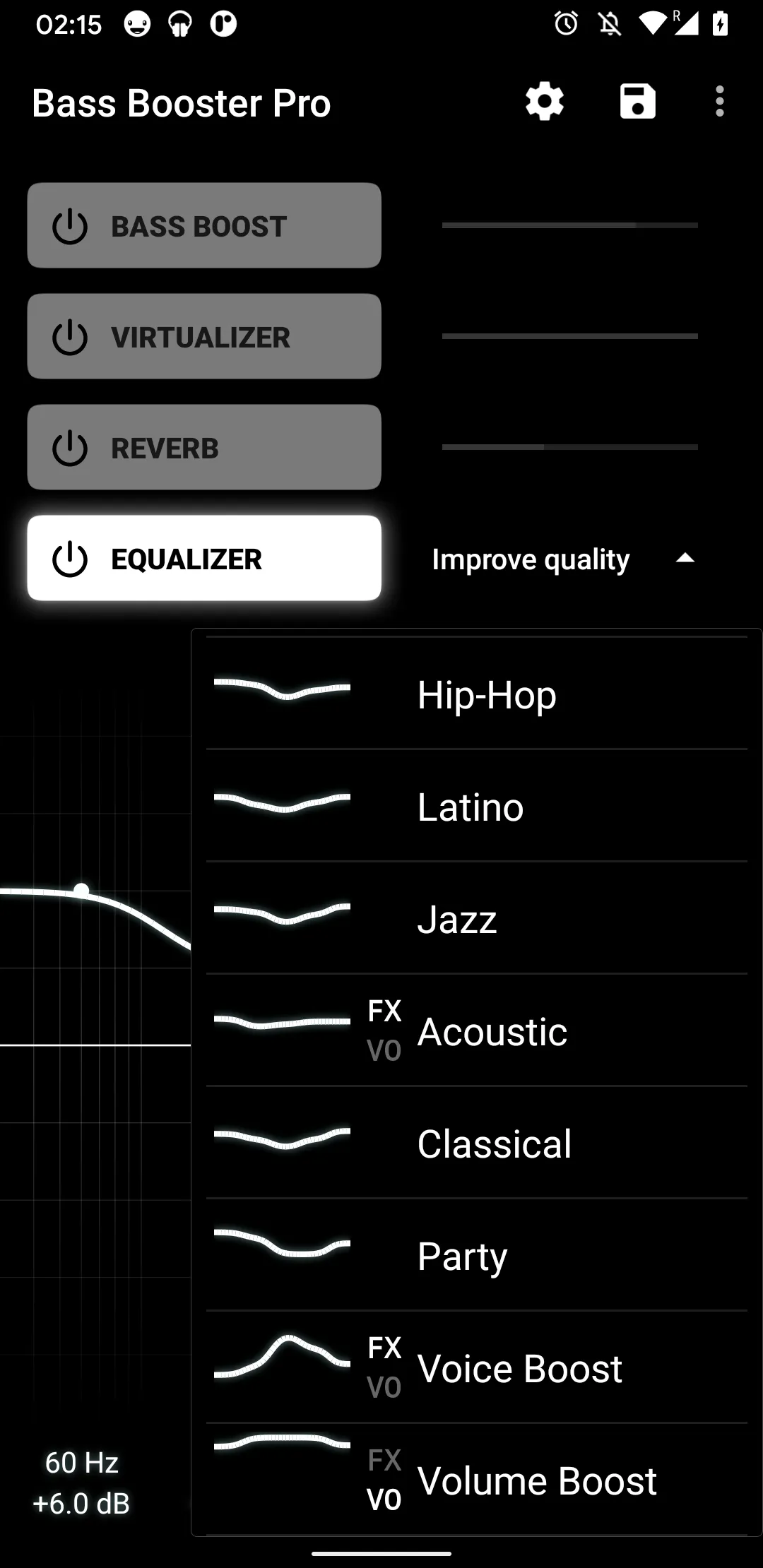 Bass Booster - Music Equalizer | Indus Appstore | Screenshot