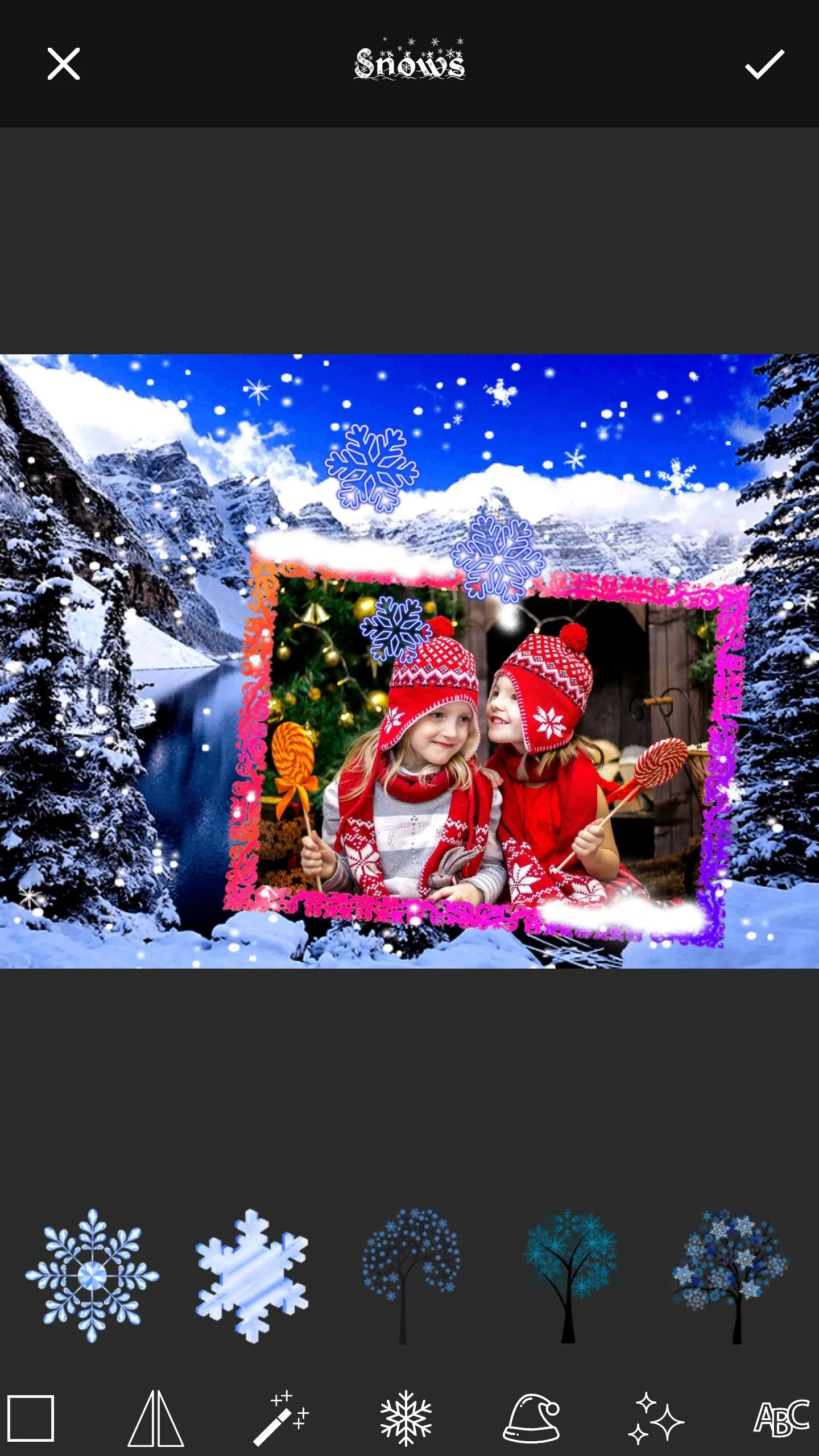 Winter Frames for Pictures | Indus Appstore | Screenshot