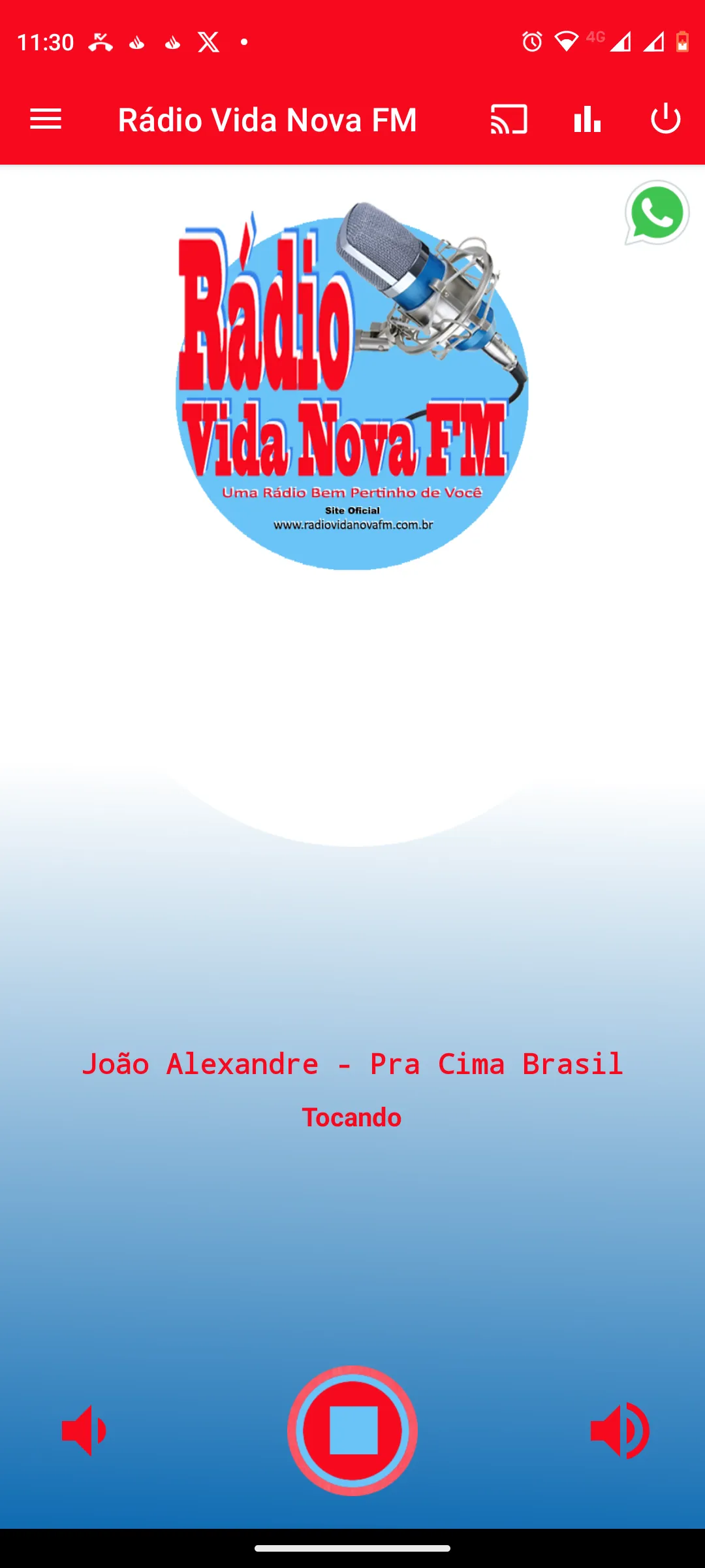 RADIO VIDA NOVA FM | Indus Appstore | Screenshot