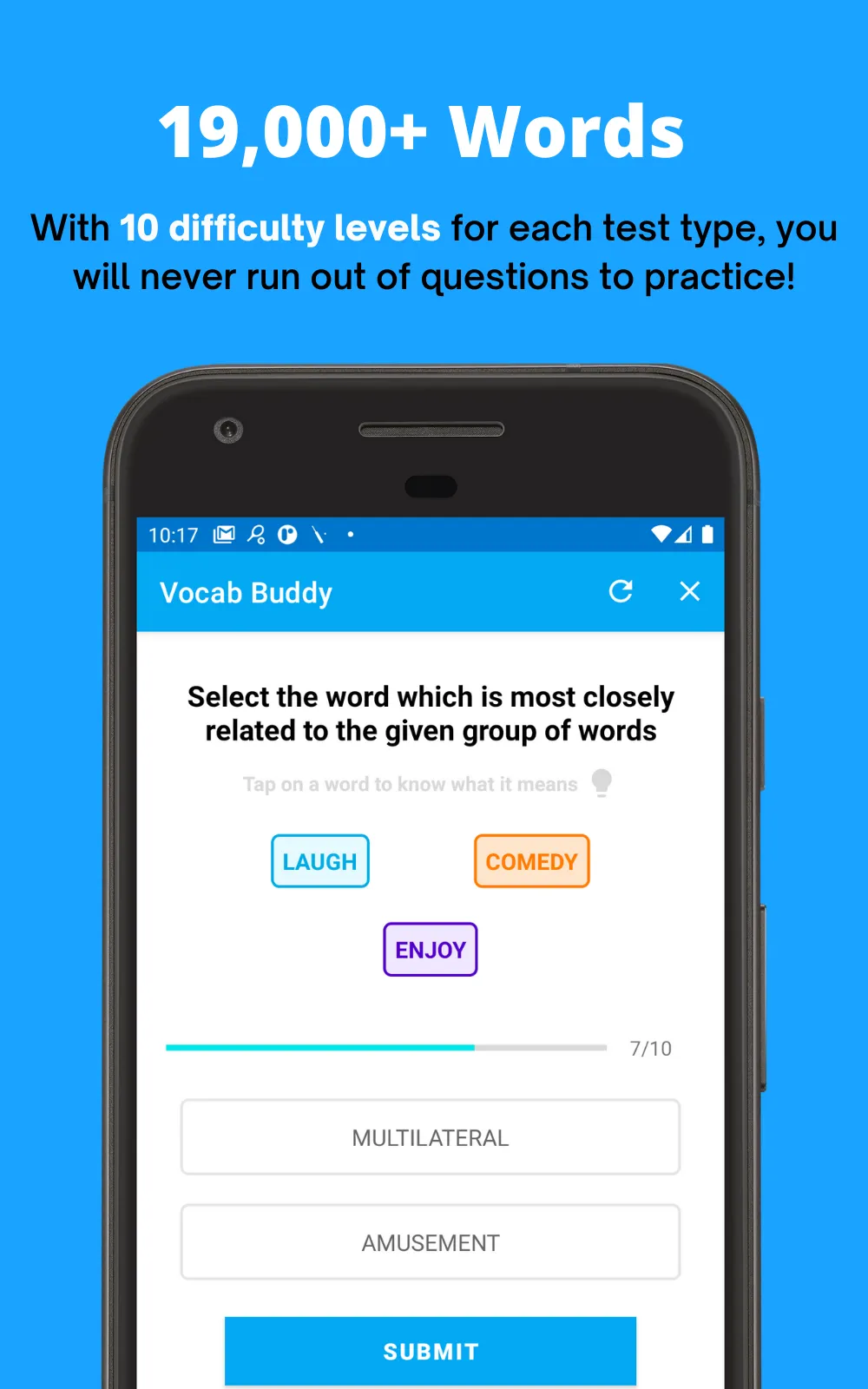 Vocab Buddy: IELTS, SAT & More | Indus Appstore | Screenshot